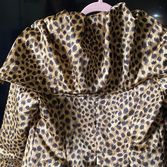 Leopard Print Coat - Picture 7 of 11